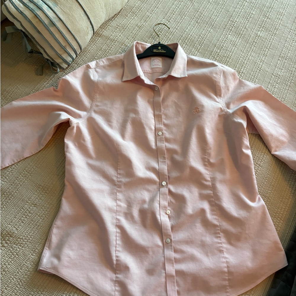 Brooks Brothers Light Pink Cotton Shirt - Picture 5 of 8